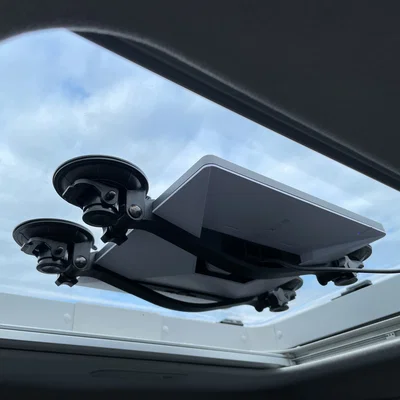 Ngàm hút chân không Starlink Mini cho cửa sổ xe hơi, xe cắm trại