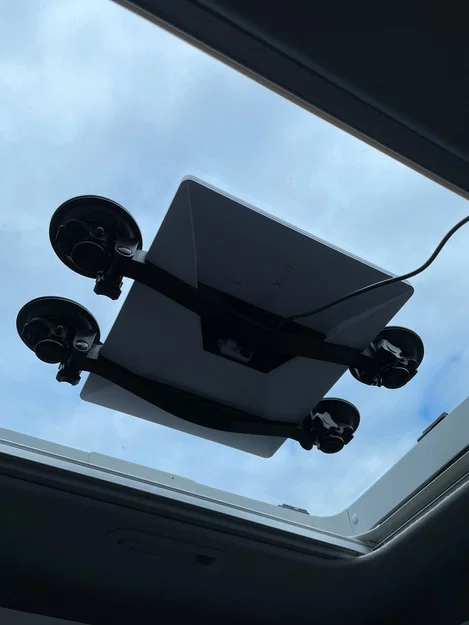 Ngàm hút chân không Starlink Mini cho cửa sổ xe hơi, xe cắm trại - Image 2