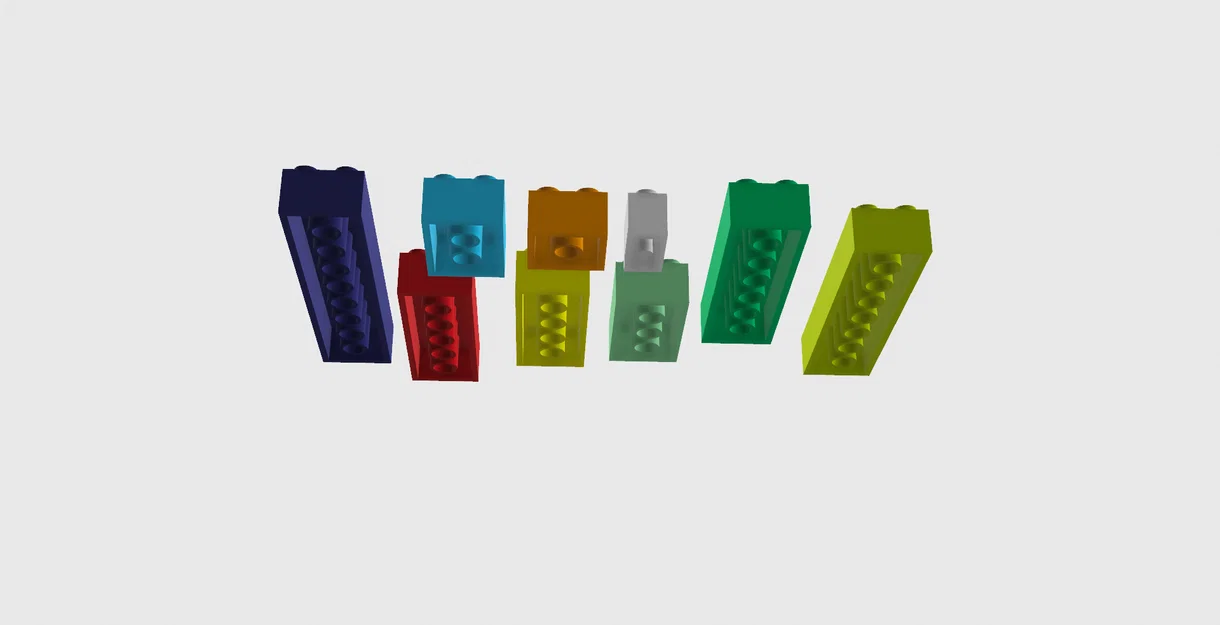 Bộ Sưu Tập Gạch Lego 2x1 : 2x9 - Image 3