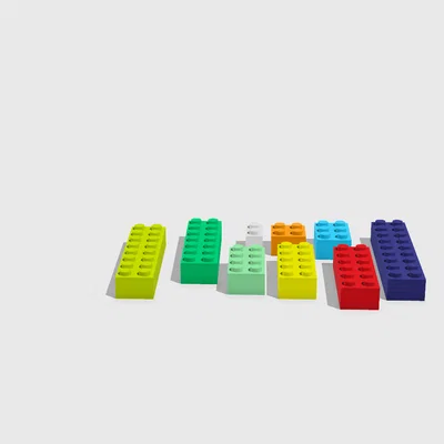 Bộ Sưu Tập Gạch Lego 2x1 : 2x9