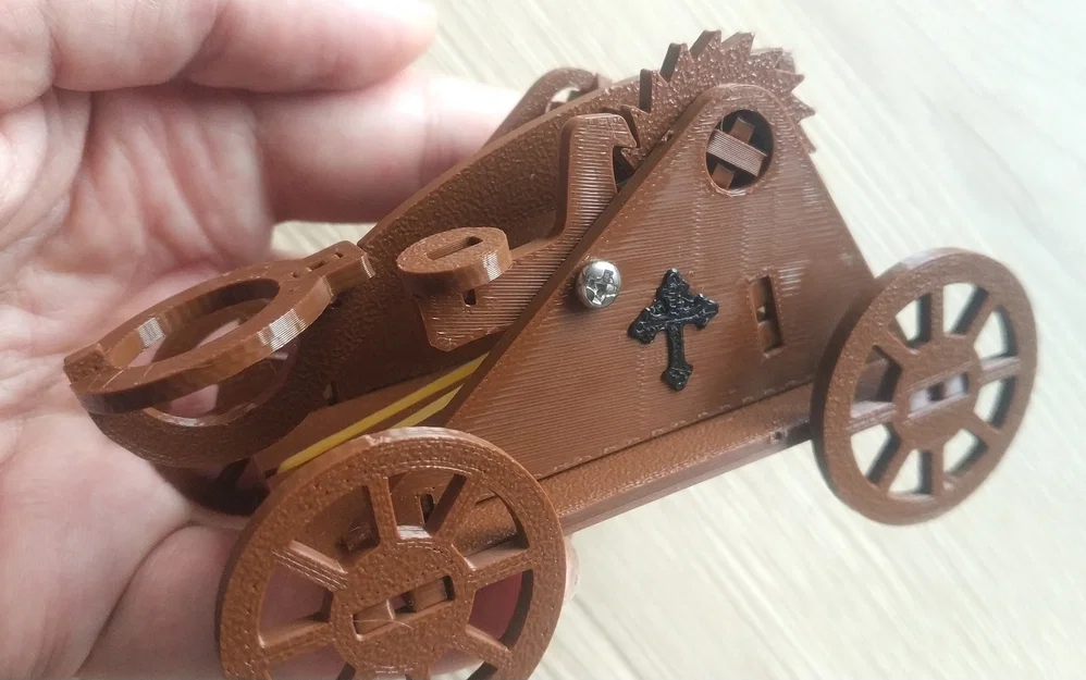 Mô hình máy bắn đá Kitcard Catapult - Image 1