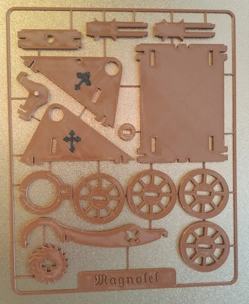 Mô hình máy bắn đá Kitcard Catapult - Image 3