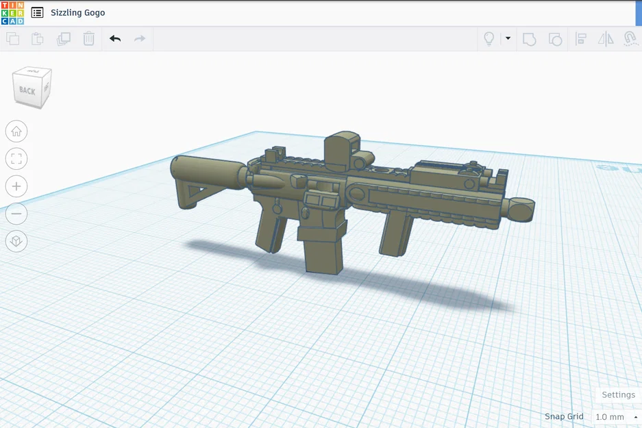 Mô hình MK18 với tay cầm dọc (Vertical Foregrip) - Image 1