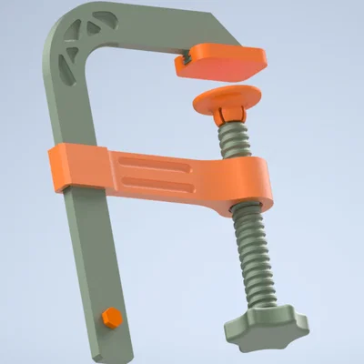 Classic Clamp - Mẫu Kẹp Cổ Điển In 3D Hoàn Chỉnh!