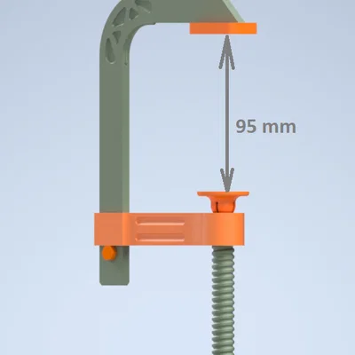 Classic Clamp - Mẫu Kẹp Cổ Điển In 3D Hoàn Chỉnh!