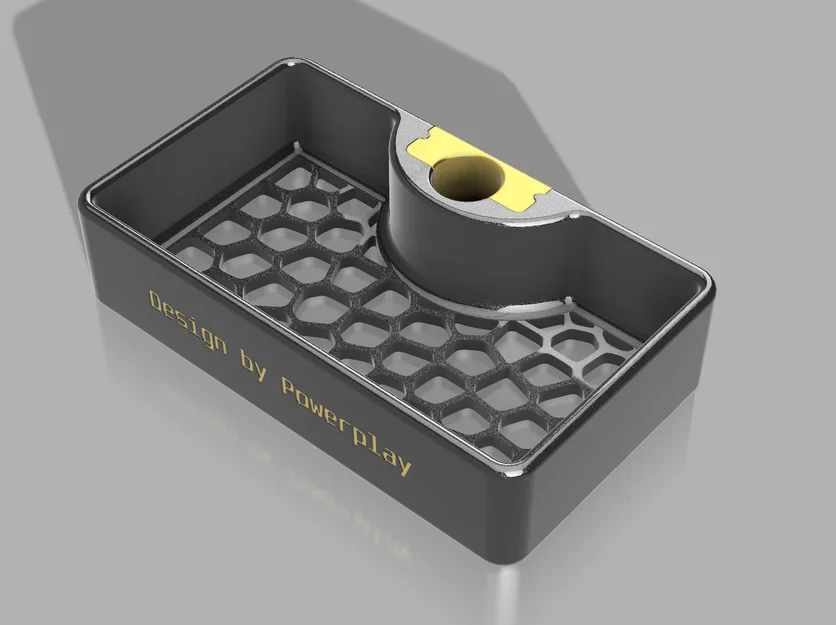 Giỏ đựng dầu tắm Voronoi, khay treo nhà tắm, giá để dầu gội - Image 1