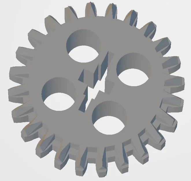 Bánh răng LEGO 24 răng - File in 3D chất lượng cao - Image 1