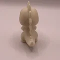 Mô hình chú khủng long mini dễ thương (Cute Dinosaur) cho máy in 3D - Thumbnail 3