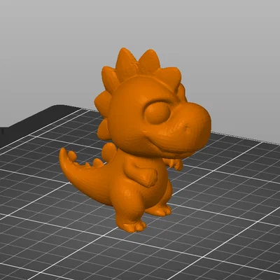 Mô hình chú khủng long mini dễ thương (Cute Dinosaur) cho máy in 3D