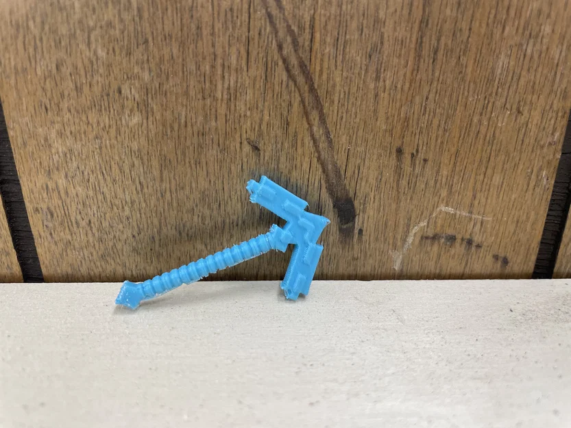 Mô hình cây cuốc Minecraft siêu chi tiết cho nhân vật Lego - Image 1