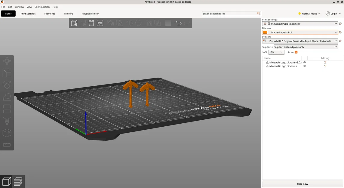 Mô hình cây cuốc Minecraft siêu chi tiết cho nhân vật Lego - Image 5