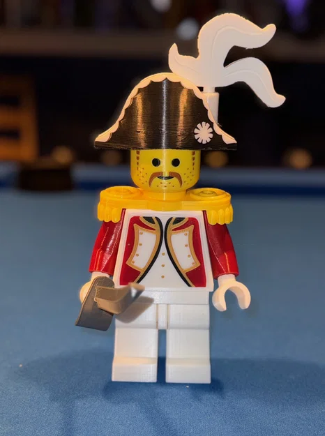 Pirates Imperial Guard - Admiral Brick MegaFigure (Tỷ lệ 5:1) - Image 1