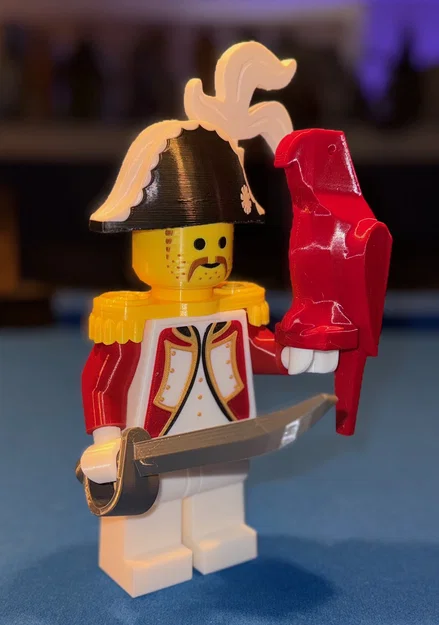 Pirates Imperial Guard - Admiral Brick MegaFigure (Tỷ lệ 5:1) - Image 3