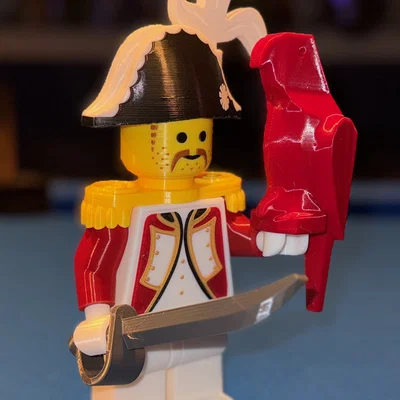 Pirates Imperial Guard - Admiral Brick MegaFigure (Tỷ lệ 5:1)