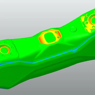 Mô hình kỹ thuật ngược 3D máy quét Revopoint MetroX