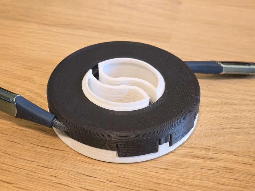 Bộ cuốn dây cáp Parametric có thể xếp chồng (1 hoặc 2 chiều) kèm file FreeCAD - Image 2