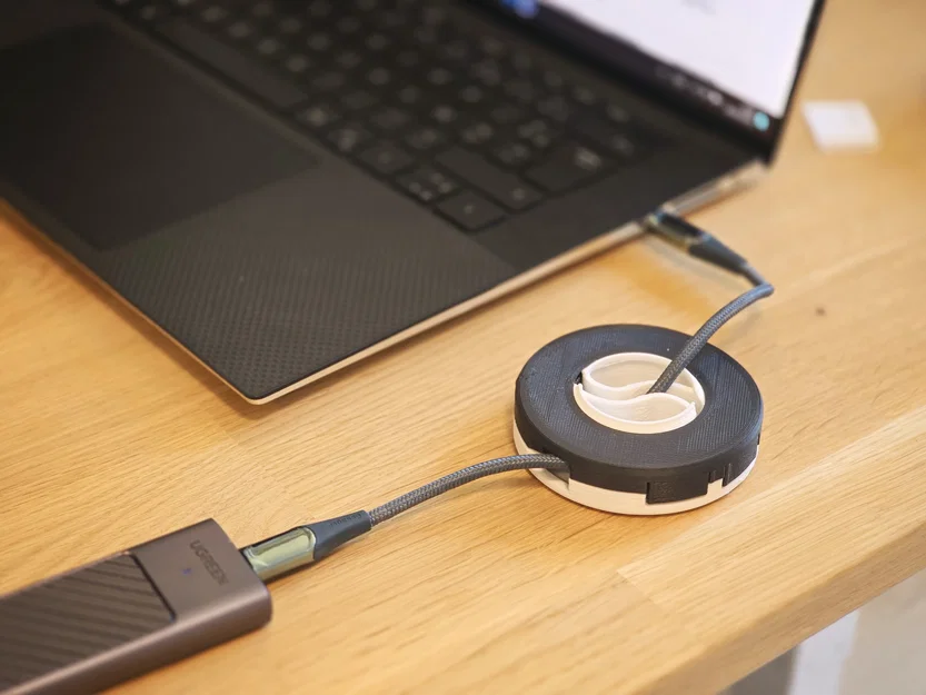 Bộ cuốn dây cáp Parametric có thể xếp chồng (1 hoặc 2 chiều) kèm file FreeCAD - Image 5