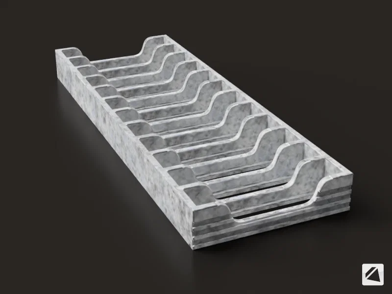 Kệ để băng Gameboy - hỗ trợ lưới đa dạng và tùy chỉnh tham số - Image 4