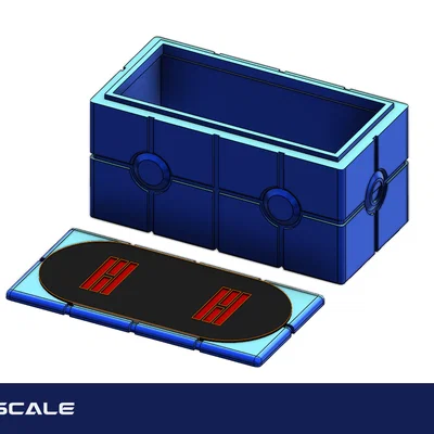 Mô hình Imperial Crate 3 tỉ lệ 1:12