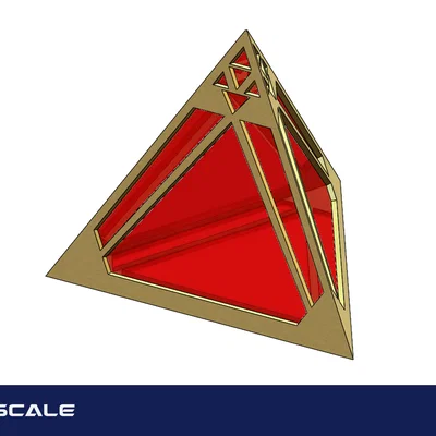Mô hình Sith Holocron 1:12 chuẩn Star Wars tự in 3D