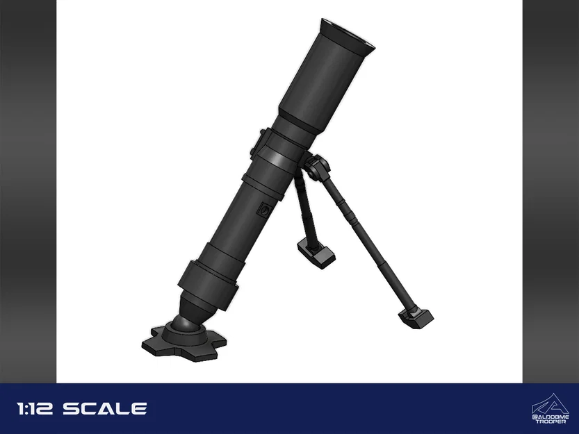 Mô hình súng cối Imperial Mortar tỷ lệ 1:12 cho Stormtrooper - Image 1