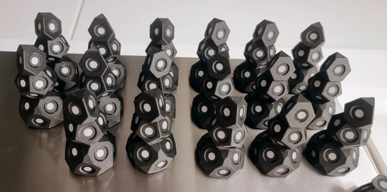 Tháp Marker Đa Diện Có Đế Nam Châm Dùng Cho Quét 3D - Image 1