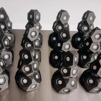 Tháp Marker Đa Diện Có Đế Nam Châm Dùng Cho Quét 3D