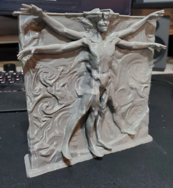 Mô hình 3D The Man In The Wall từ Warframe - Đồ trang trí cực chất - Image 1