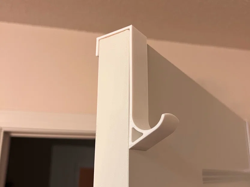 Móc treo đồ gắn cửa tiện lợi - Phụ kiện 3D hữu ích cho gia đình - Image 1