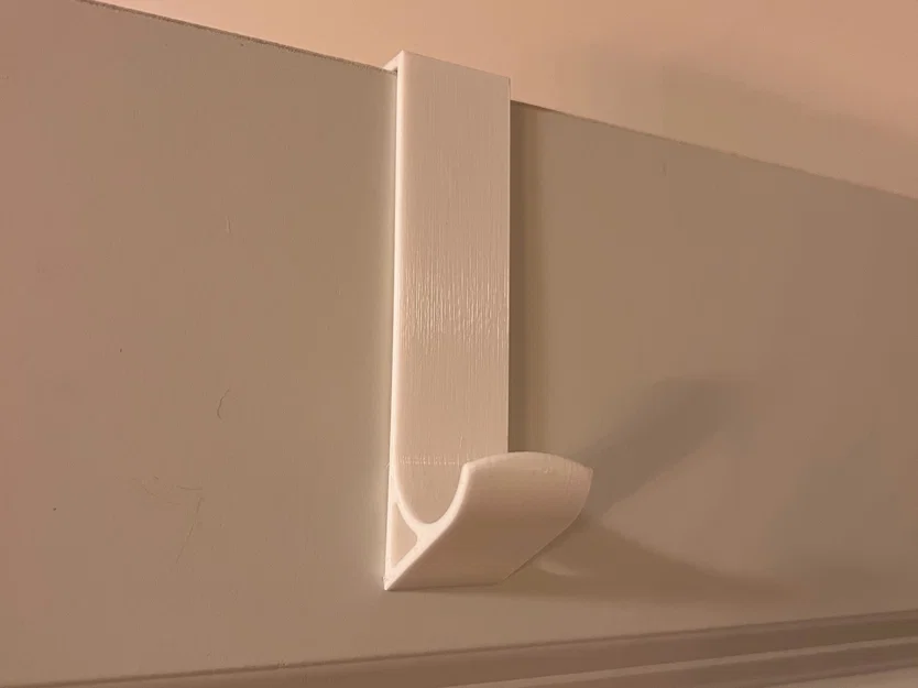 Móc treo đồ gắn cửa tiện lợi - Phụ kiện 3D hữu ích cho gia đình - Image 2