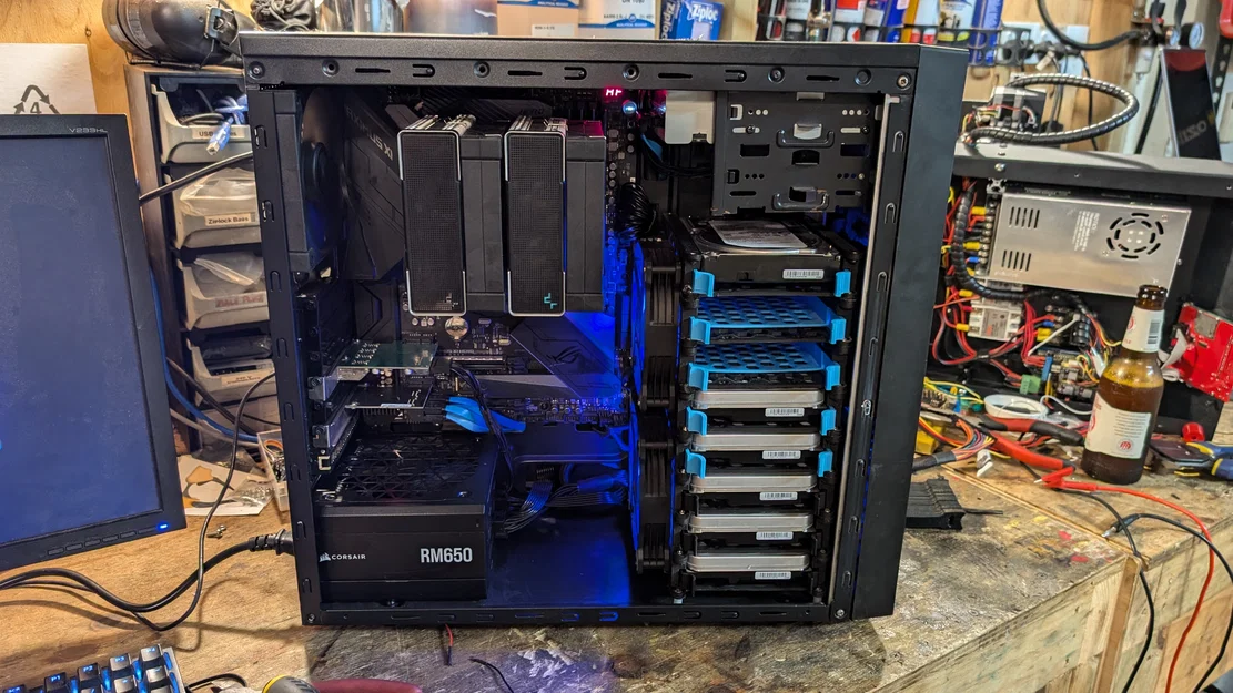 Khay ổ cứng 3.5" xếp chồng với ngăn kéo trượt - Image 2