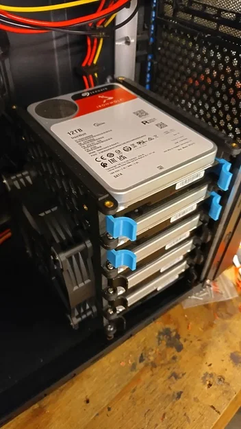 Khay ổ cứng 3.5" xếp chồng với ngăn kéo trượt - Image 4