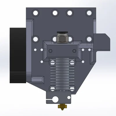 Ngàm gắn đầu in E3D v6 cho Anet A8