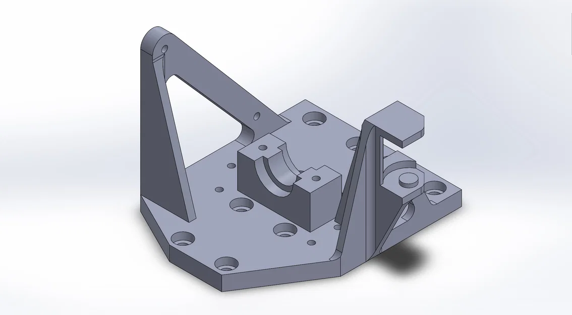 Ngàm gắn đầu in E3D v6 cho Anet A8 - Image 4