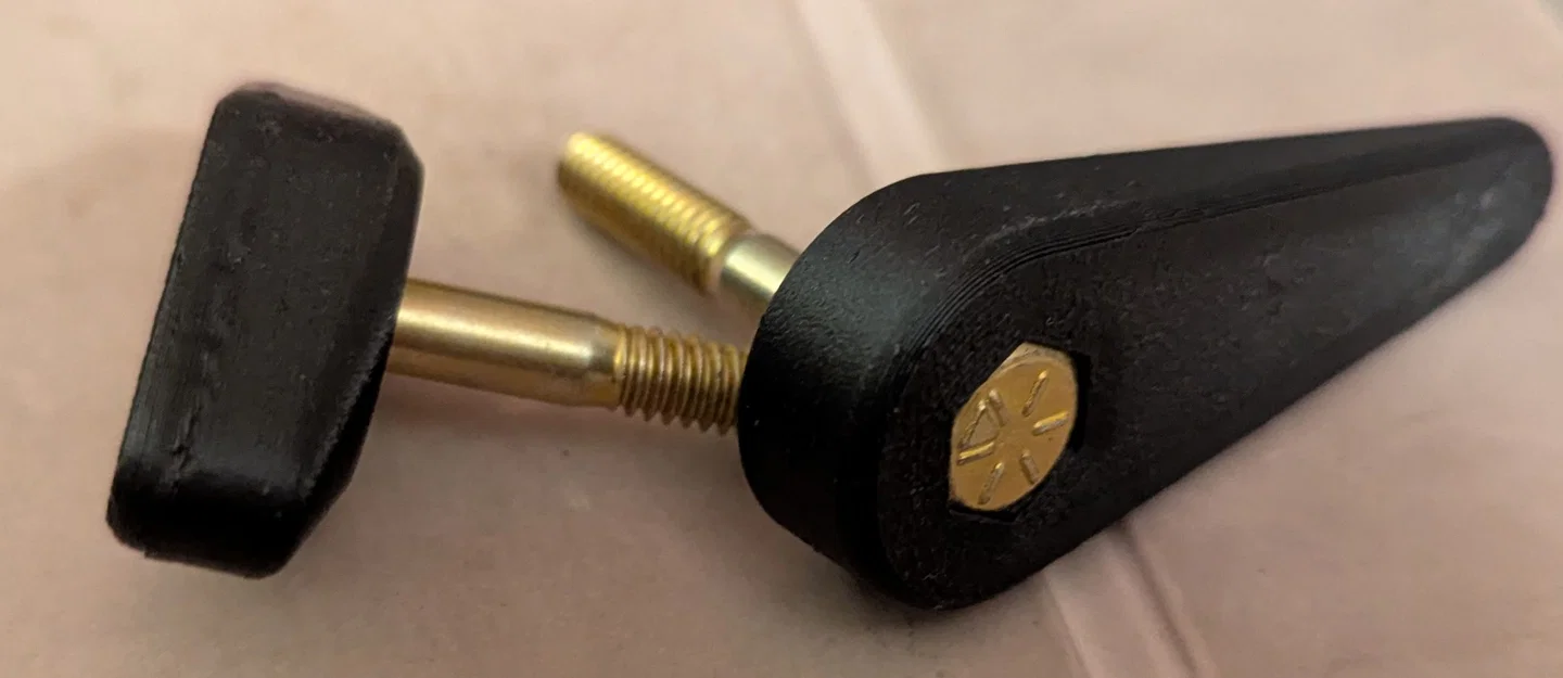 Tay cầm bu-lông dạng cánh (có thể tùy chỉnh và tham số hóa, kèm file OpenSCAD) - Image 2