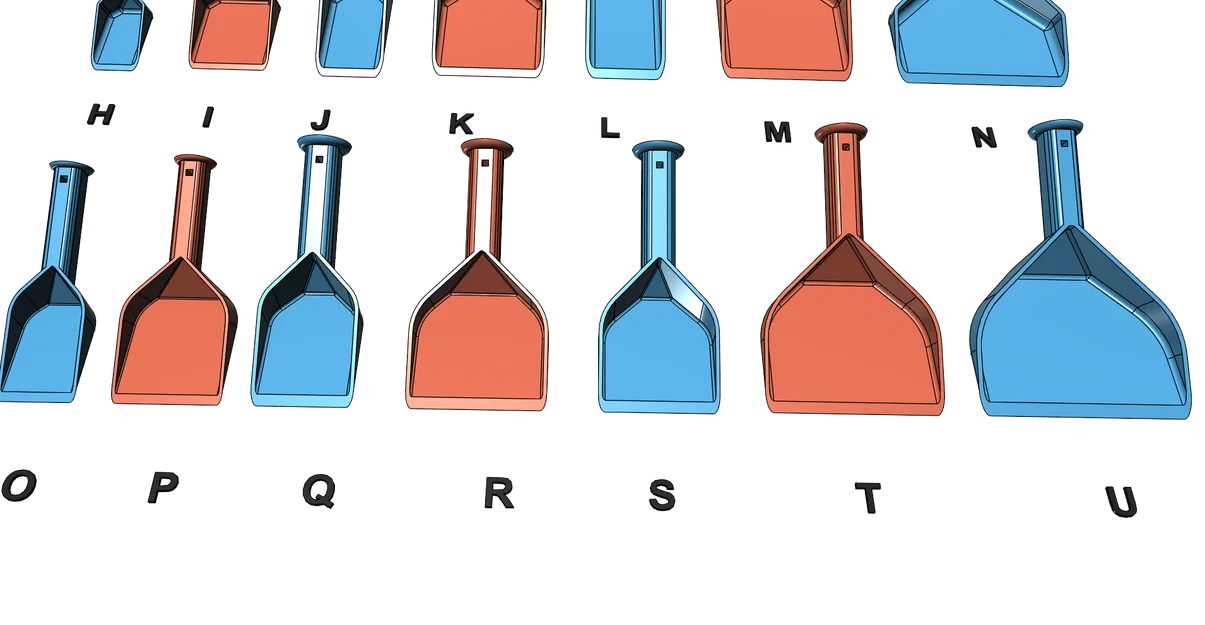 Mô hình xẻng xúc đa năng dễ in, không cần support, đã kiểm tra thực tế - Image 2