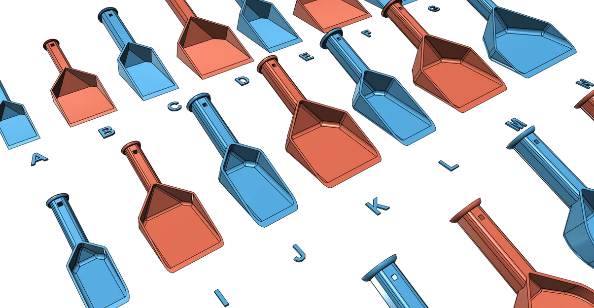 Mô hình xẻng xúc đa năng dễ in, không cần support, đã kiểm tra thực tế - Image 6