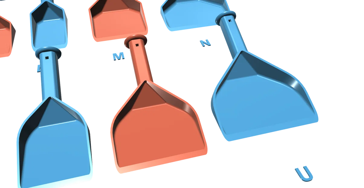 Mô hình xẻng xúc đa năng dễ in, không cần support, đã kiểm tra thực tế - Image 11