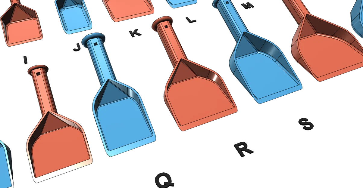 Mô hình xẻng xúc đa năng dễ in, không cần support, đã kiểm tra thực tế - Image 13