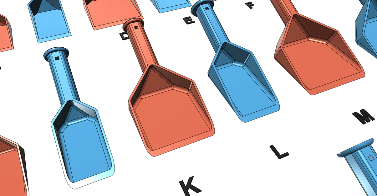 Mô hình xẻng xúc đa năng dễ in, không cần support, đã kiểm tra thực tế - Image 15