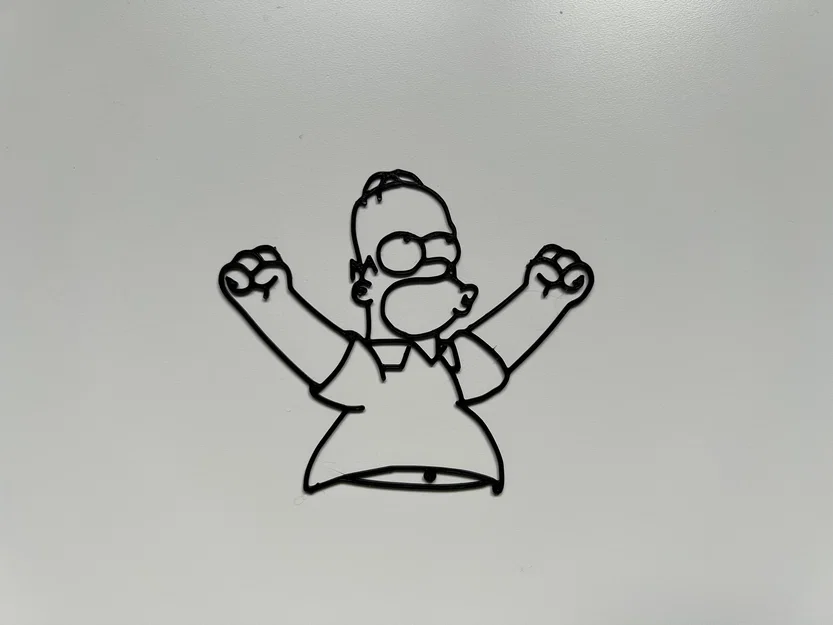 Tranh treo tường Homer Simpson Wall Art #1 - Image 1