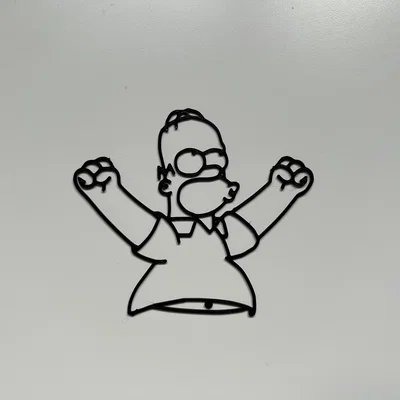 Tranh treo tường Homer Simpson Wall Art #1