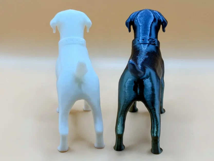 Mô hình chú chó Labrador Retriever in 3D tinh xảo - Image 3