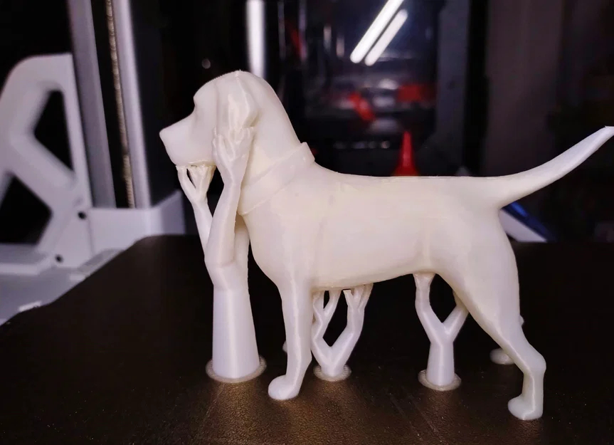 Mô hình chú chó Labrador Retriever in 3D tinh xảo - Image 4