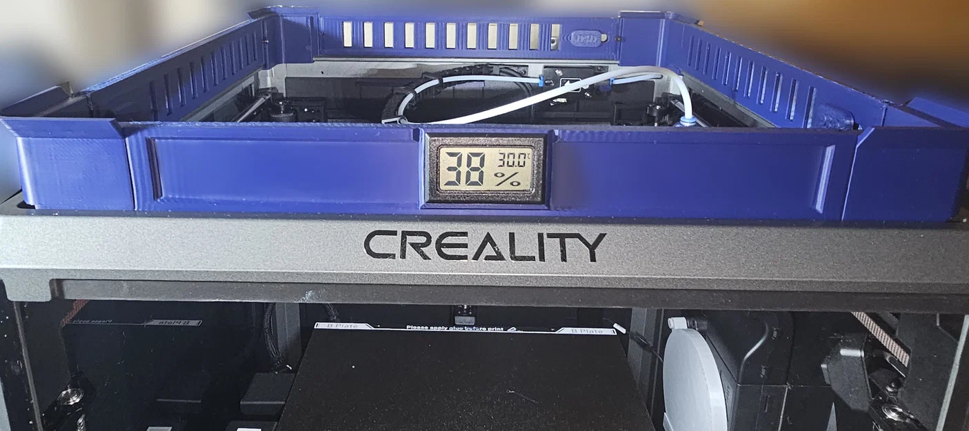 Riser thông gió cho K1 Max (có khe đóng mở và tùy chọn gắn đồng hồ đo) - Image 5