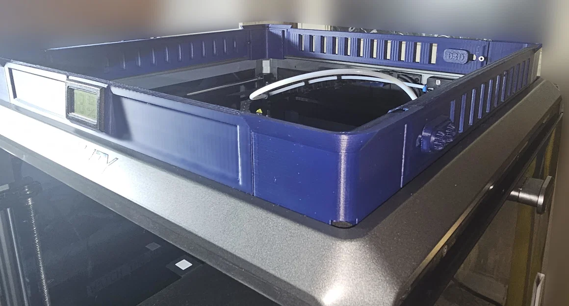 Riser thông gió cho K1 Max (có khe đóng mở và tùy chọn gắn đồng hồ đo) - Image 6