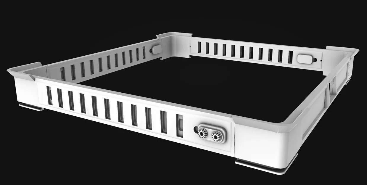 Riser thông gió cho K1 Max (có khe đóng mở và tùy chọn gắn đồng hồ đo) - Image 10