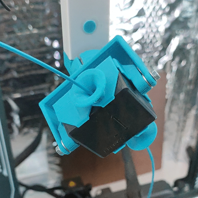 Giá đỡ xoay 3D cho cảm biến hết nhựa máy in Elegoo Neptune 4 Pro - Image 1