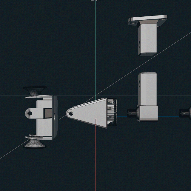 Giá đỡ xoay 3D cho cảm biến hết nhựa máy in Elegoo Neptune 4 Pro - Image 10