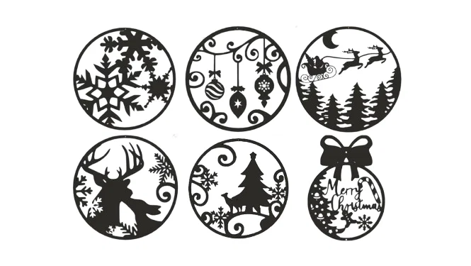 Mẫu trang trí tường Giáng sinh - Image 1